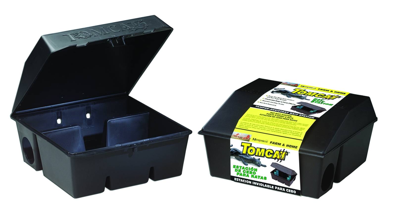 TOMCAT Tamper-Resistant Rat Bait Station