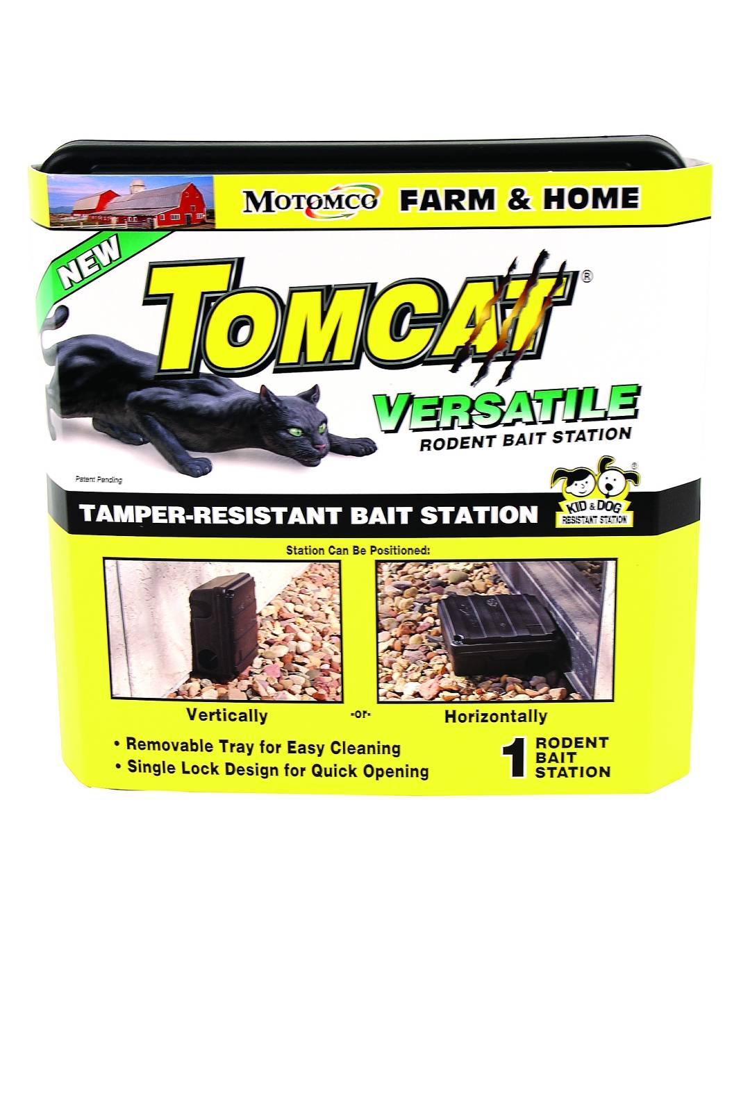 TOMCAT Versatile Rodent Bait Station