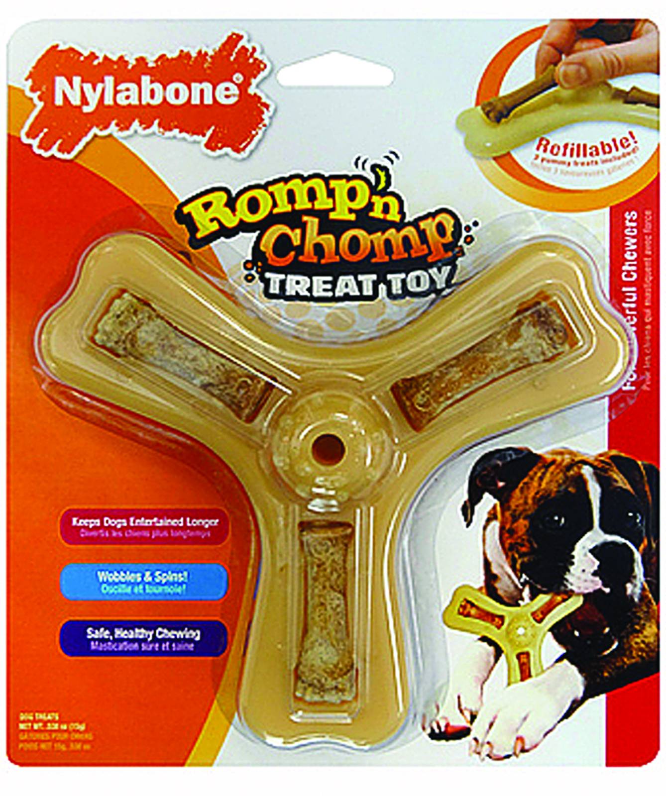 Nylabone romp and chomp hot sale refills