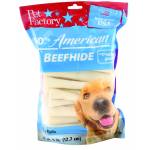 Pet Factory American Beefhide Chip Rolls Dog Chew