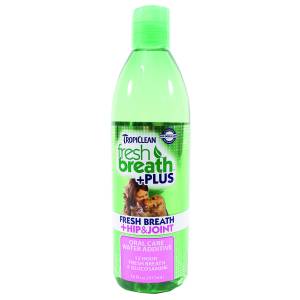 Tropiclean Fresh Breath +Plus Hip & Joint Water Additive