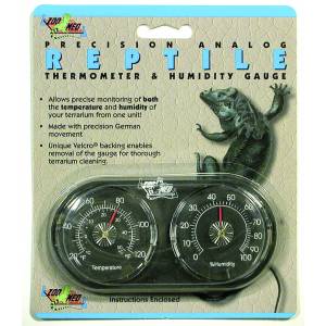 Zoo Med Dual Thermometer / Humidity Gauge