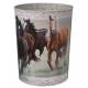 Gift Corral Waste Basket Horses