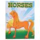 Gift Corral Coloring Book Horses