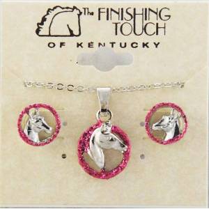 Finishing Touch Horse Head in Rope with  Glitter Gift Set