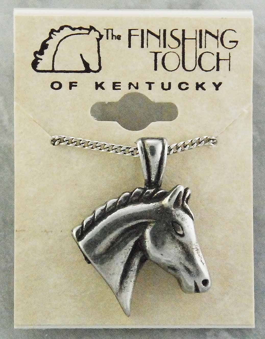 Finishing Touch Arabian Horse Head Necklace