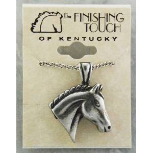 Finishing Touch Arabian Horse Head Necklace