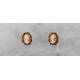 Finishing Touch Cameo in Frame Post Earring