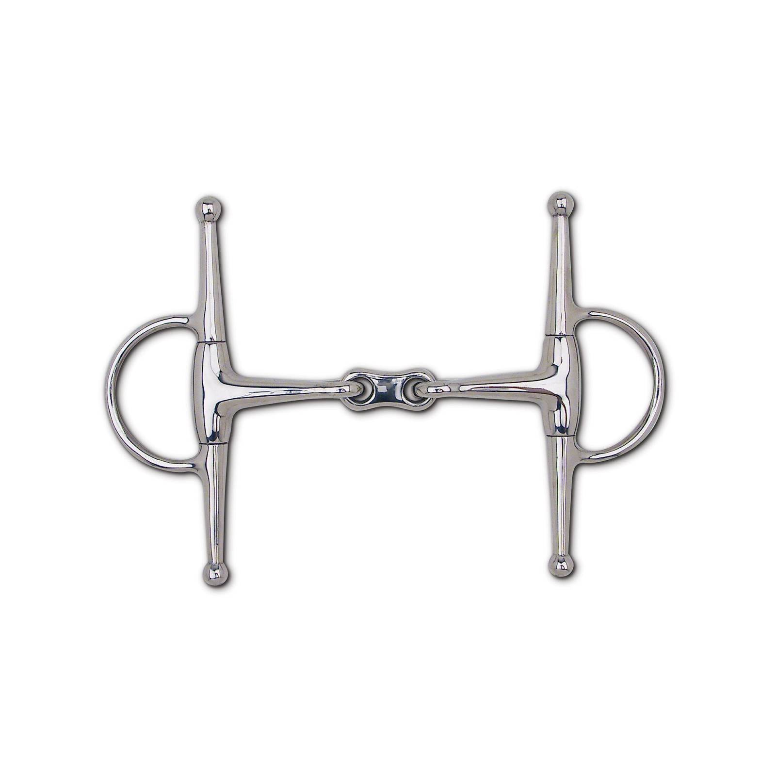 Toklat French Link Snaffle Full Cheek - 6 1/2" Cheek