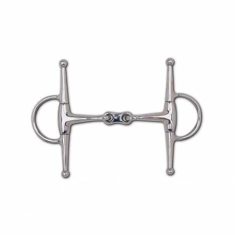 Toklat French Link Snaffle Full Cheek - 6 1/2" Cheek