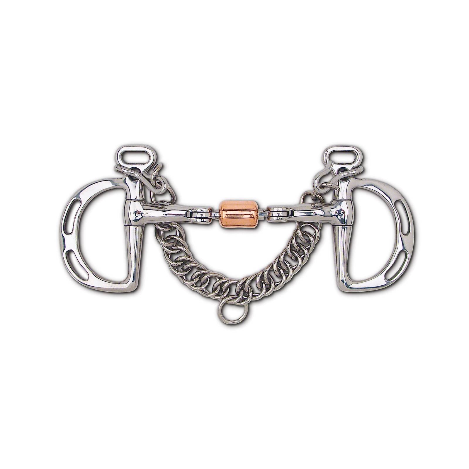 Toklat 3-Piece Snaffle With  Copper Roller Uxeter Kimberwick
