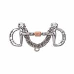 Toklat 3-Piece Snaffle With  Copper Roller Uxeter Kimberwick
