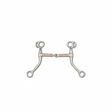 Toklat Swept Back Shank Roller Snaffle