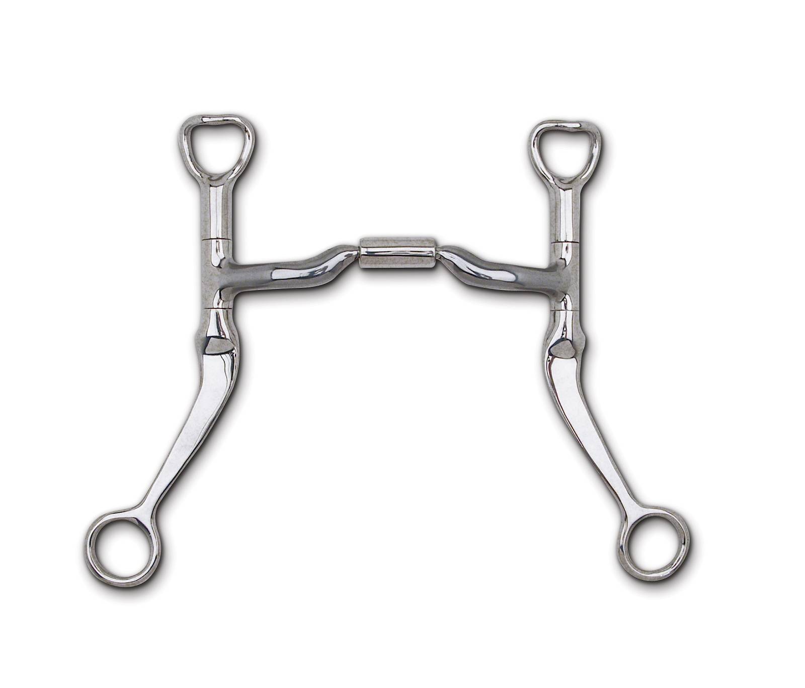 Myler Level 2 Flat Shank Sweet Iron Low Port Comfort Snaffle Bit