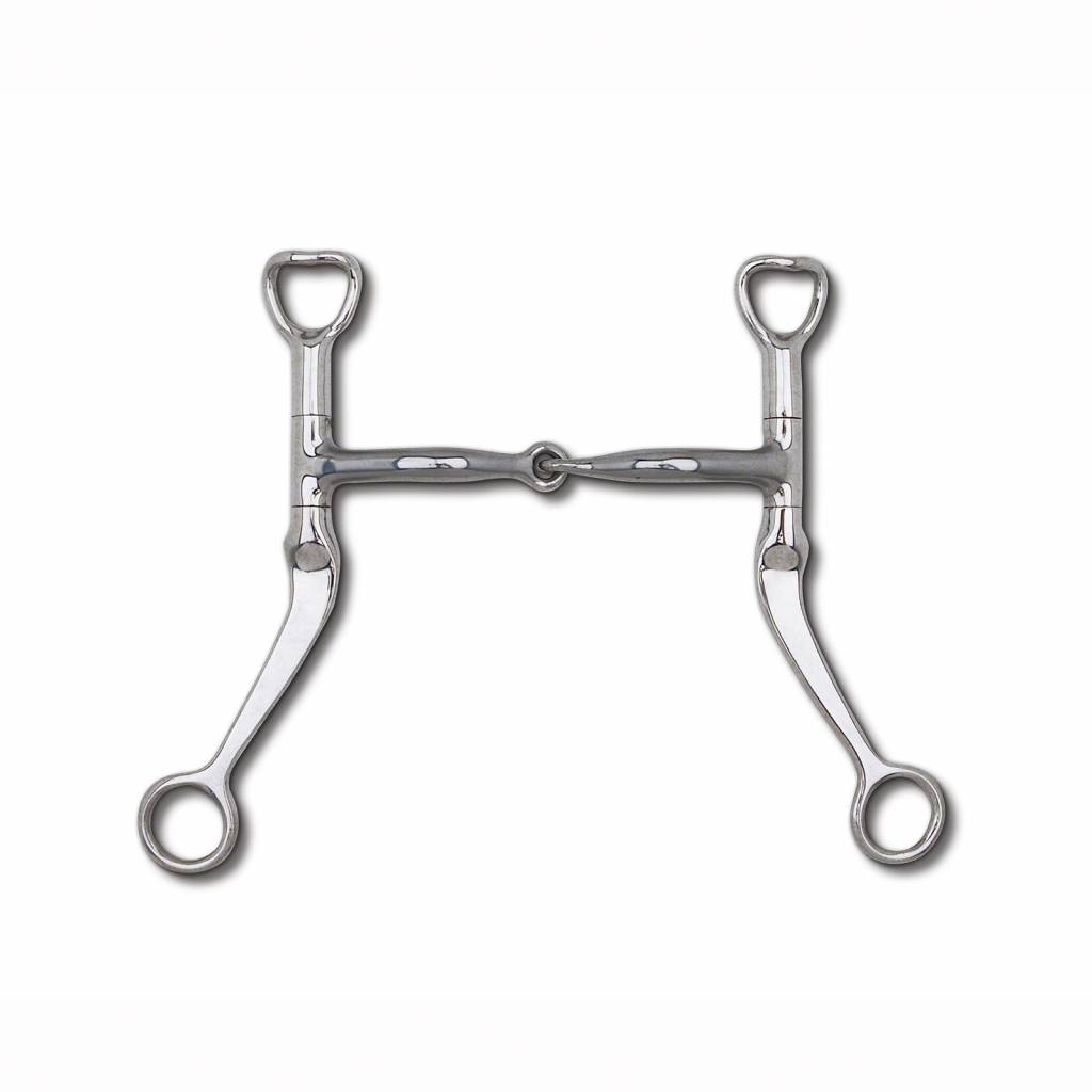 Myler Level 1 Flat Shank Sweet Iron Snaffle Bit