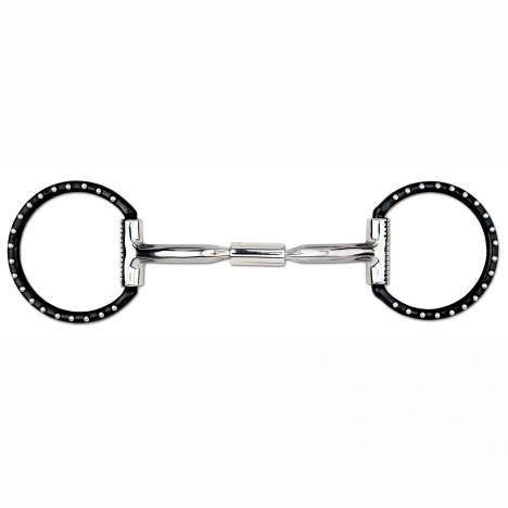 Myler Level 1 Western Dee Wide Barrel Sweet Iron Comfort Snaffle With Dots