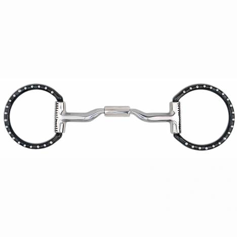 Myler Level 2 Western Dee Sweet Iron Low Port Comfort Snaffle With Dots