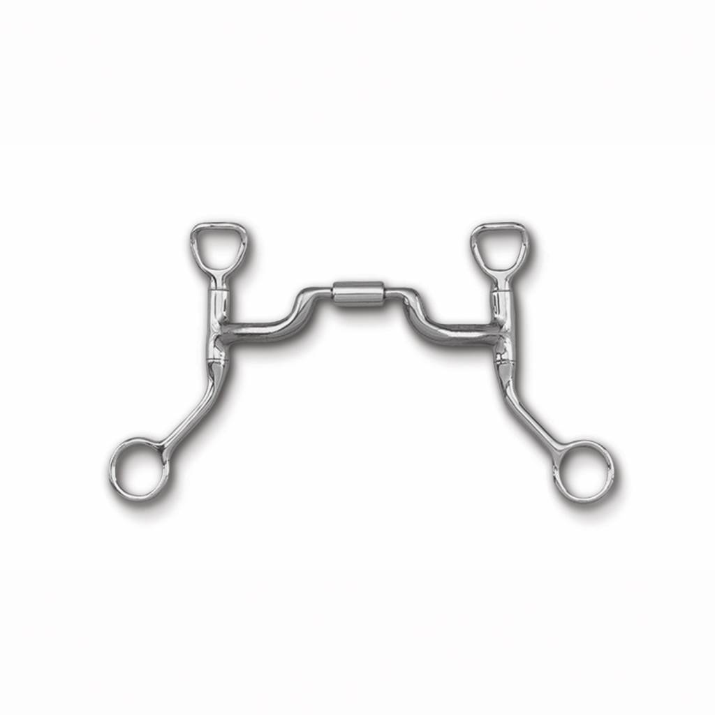 Myler Level 3 Hbt Shank Medium Wide Port Comfort Snaffle Bit