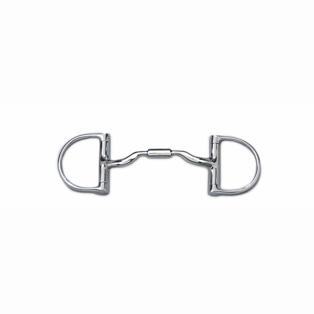 Myler Level 2 English Pony Dee Low Port Comfort Snaffle Bit With O Hooks
