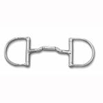 Myler Level 2-3 English Dee Mullen Barrel Low Port Bit W/O Hooks