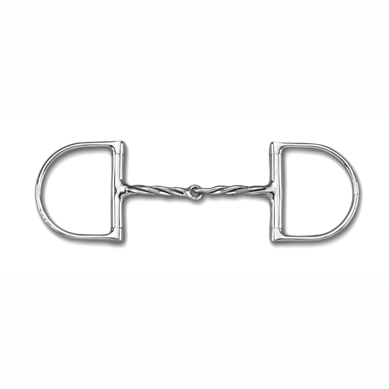 Myler Level 1 English Dee Cyprium Twisted Snaffle Bit With O Hooks