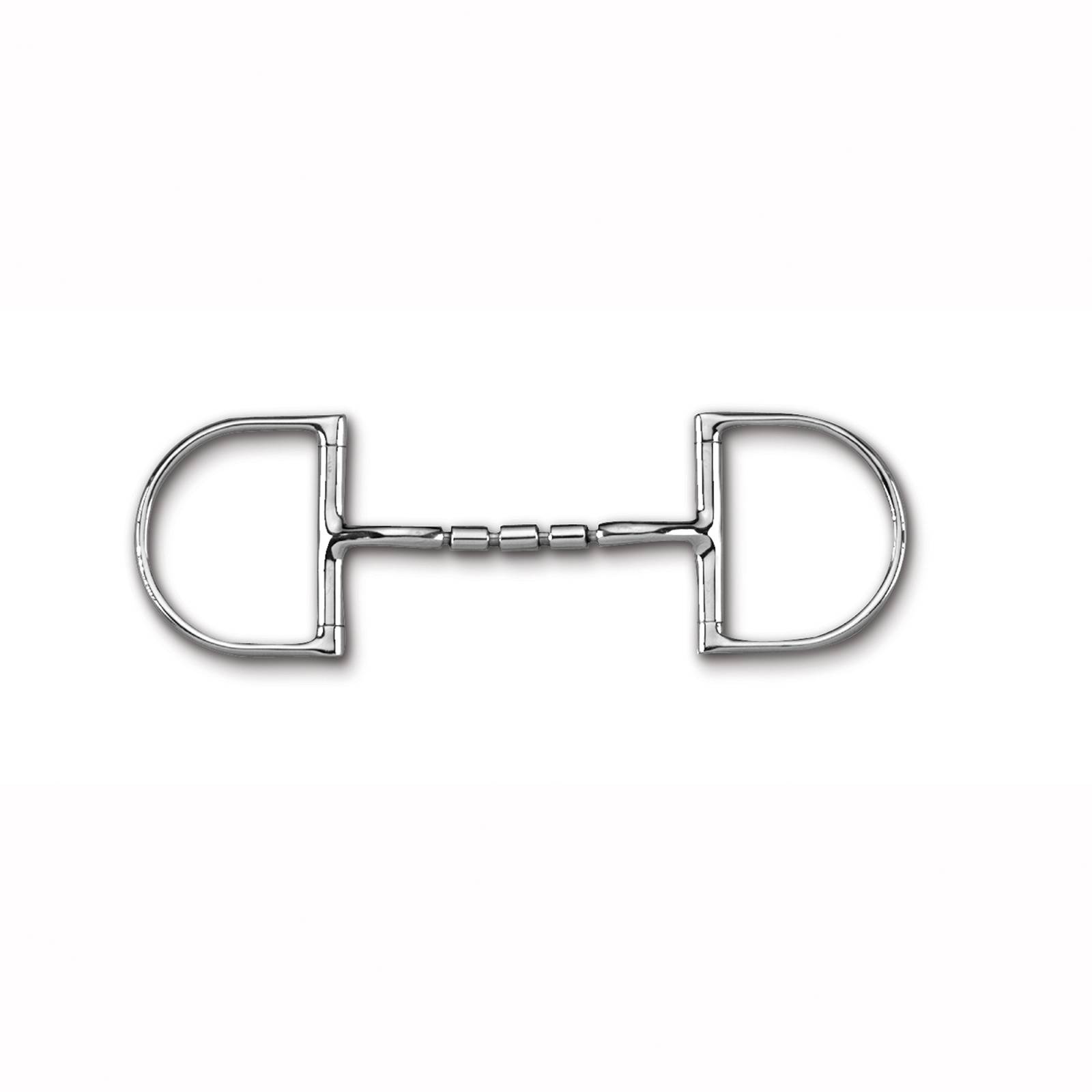 Myler Level 2 English Dee Mullen Triple Barrel Bit With O Hooks