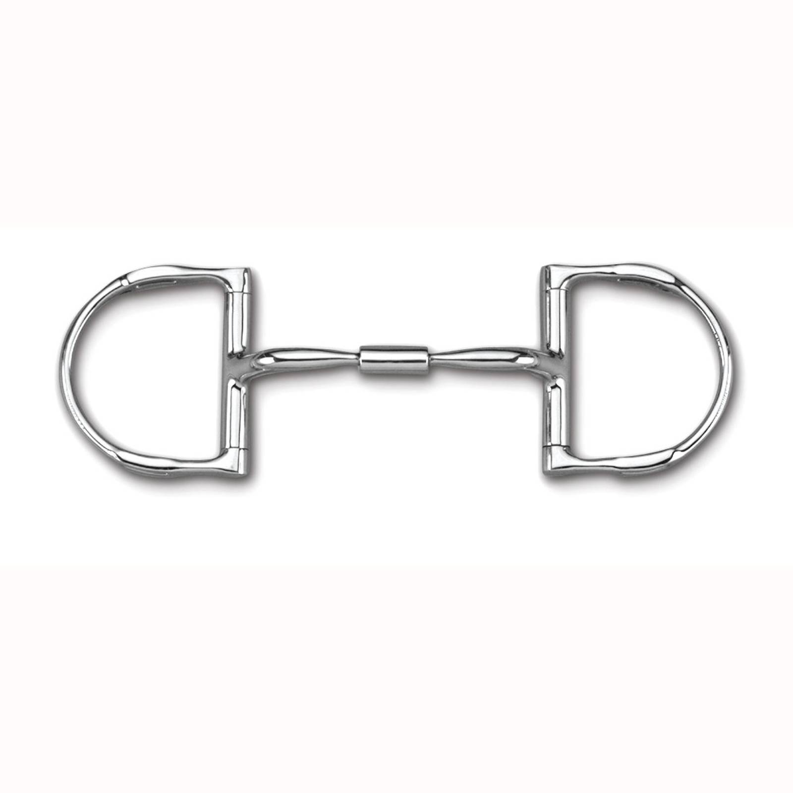 Myler Level 1 English Dee Xomfort Snaffle Wide Barrel Bit With Hooks