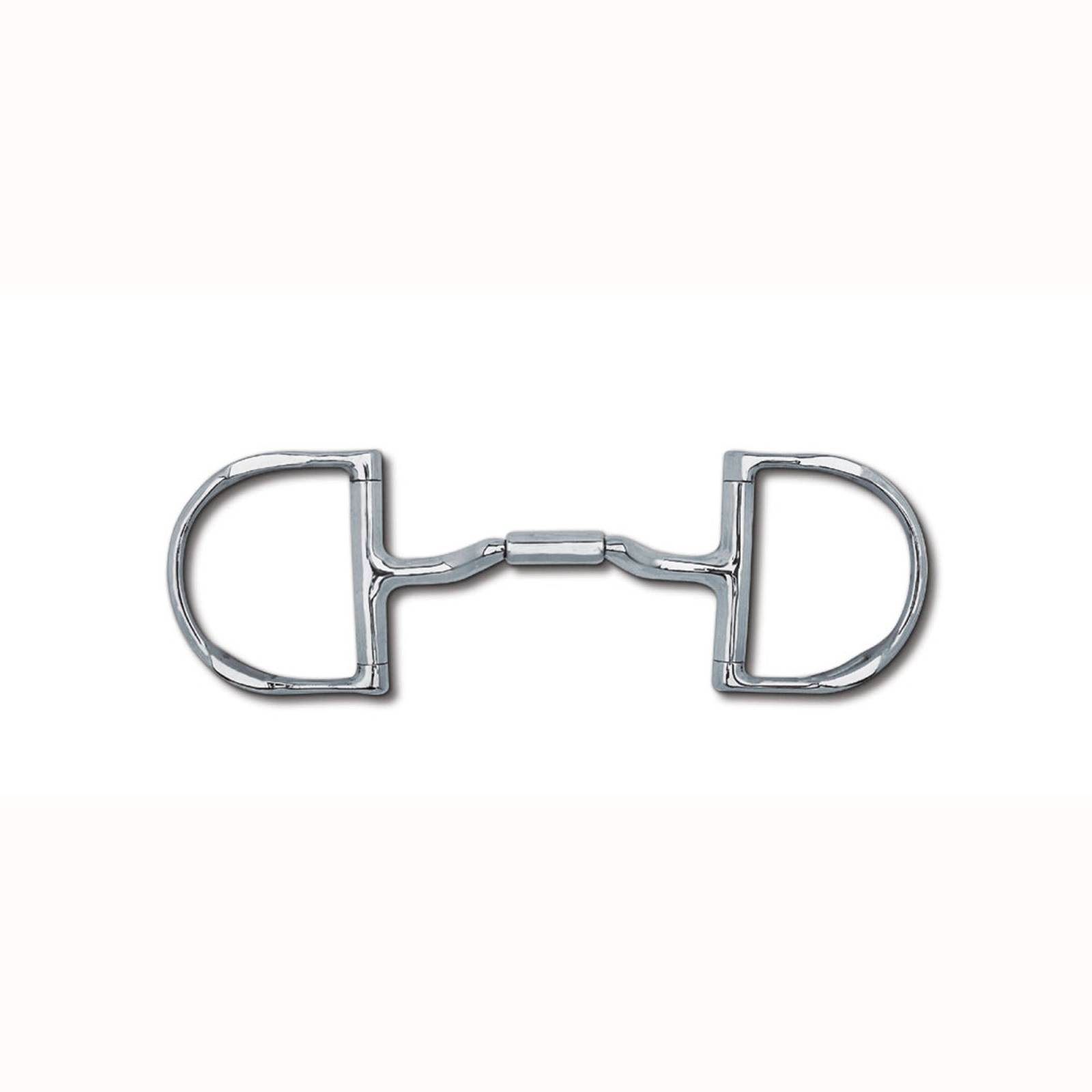 Myler Level 2-3 English Dee Forward Tilt Ported Barrel Bit With Hooks