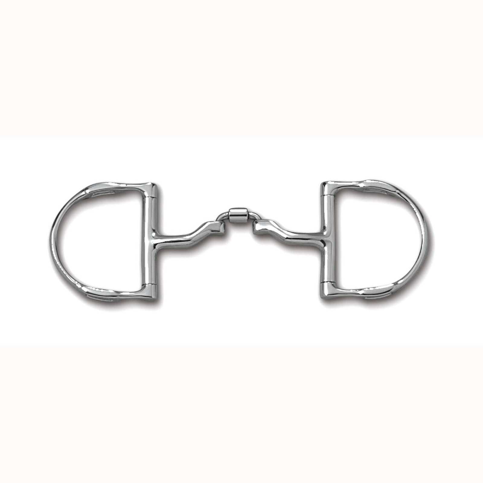 Myler Level 2-3 English Dee Correctional Ported Barrel Bit With Hooks