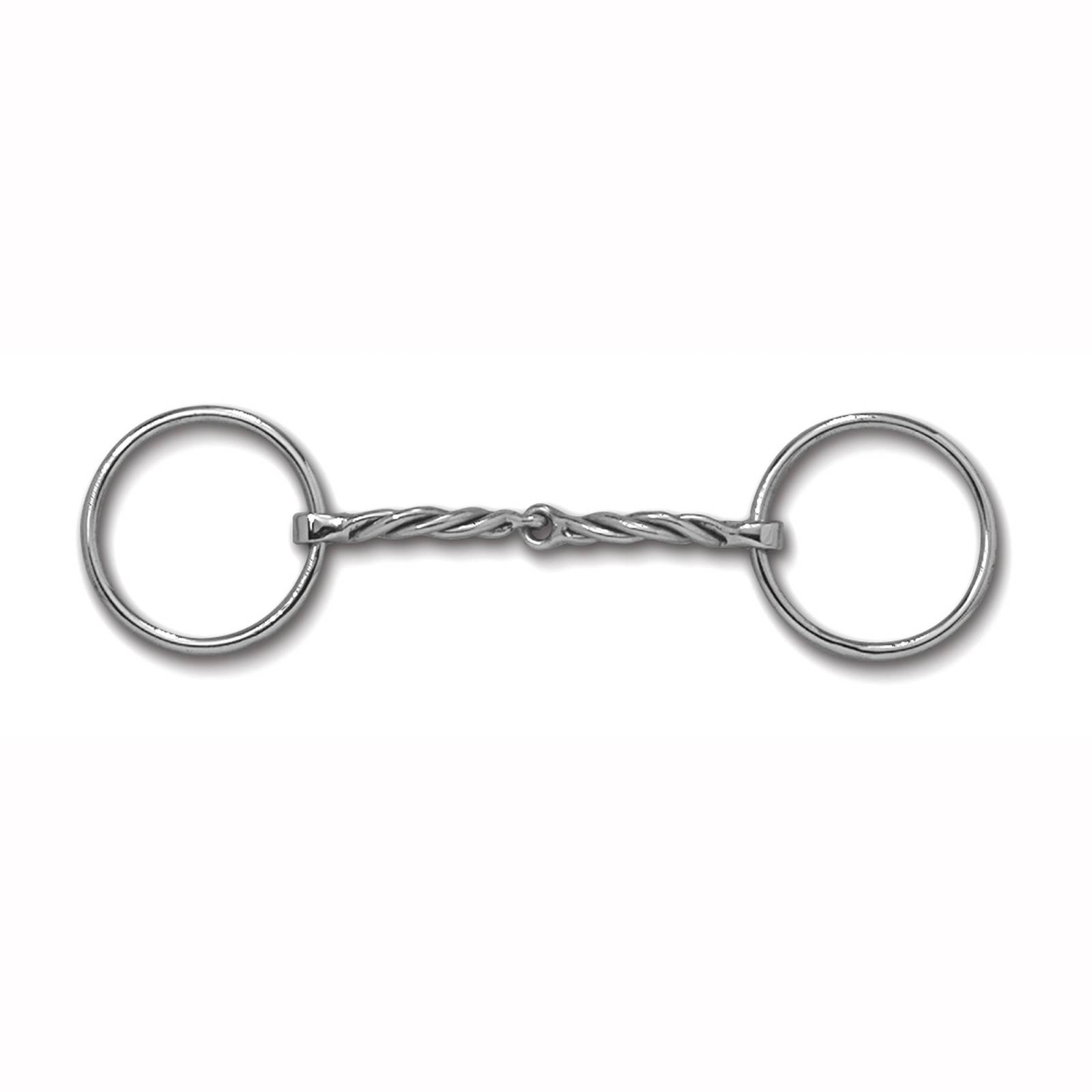 89-28075I Myler Level 1 Sweet Iron Twisted Loose Ring Snaffl sku 89-28075I