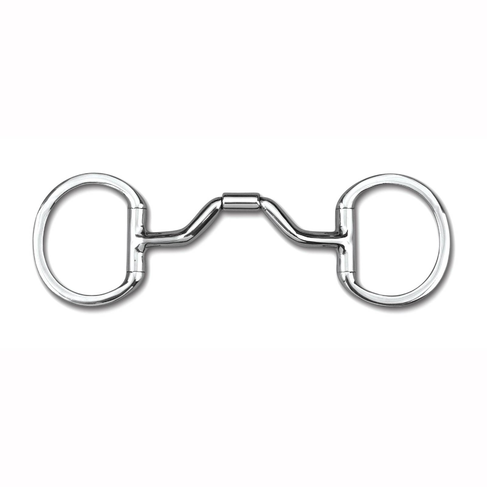 Myler Level 3 Stainless Steel Ported Barrel Eggbutt Bit with o Hooks