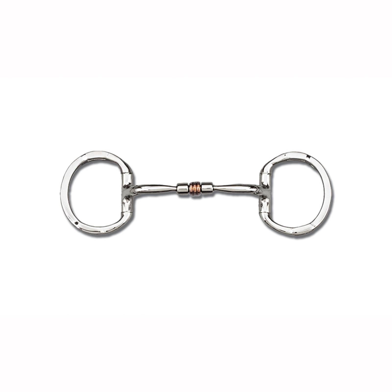 Myler Eggbutt Snaffle Copper Roller