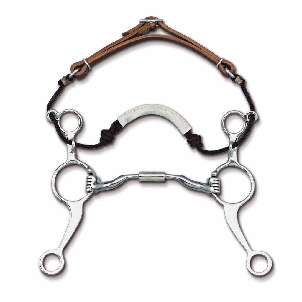 Myler Level 2 Long Shank Combination Sweet Iron Low Port Comfort Snaffle Bit