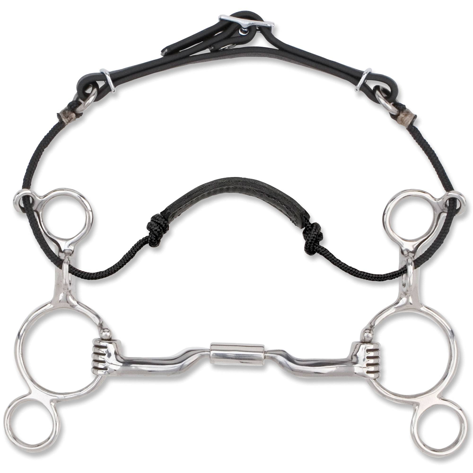Myler Level 1 2-Ring Low Port Comfort Combination Bit