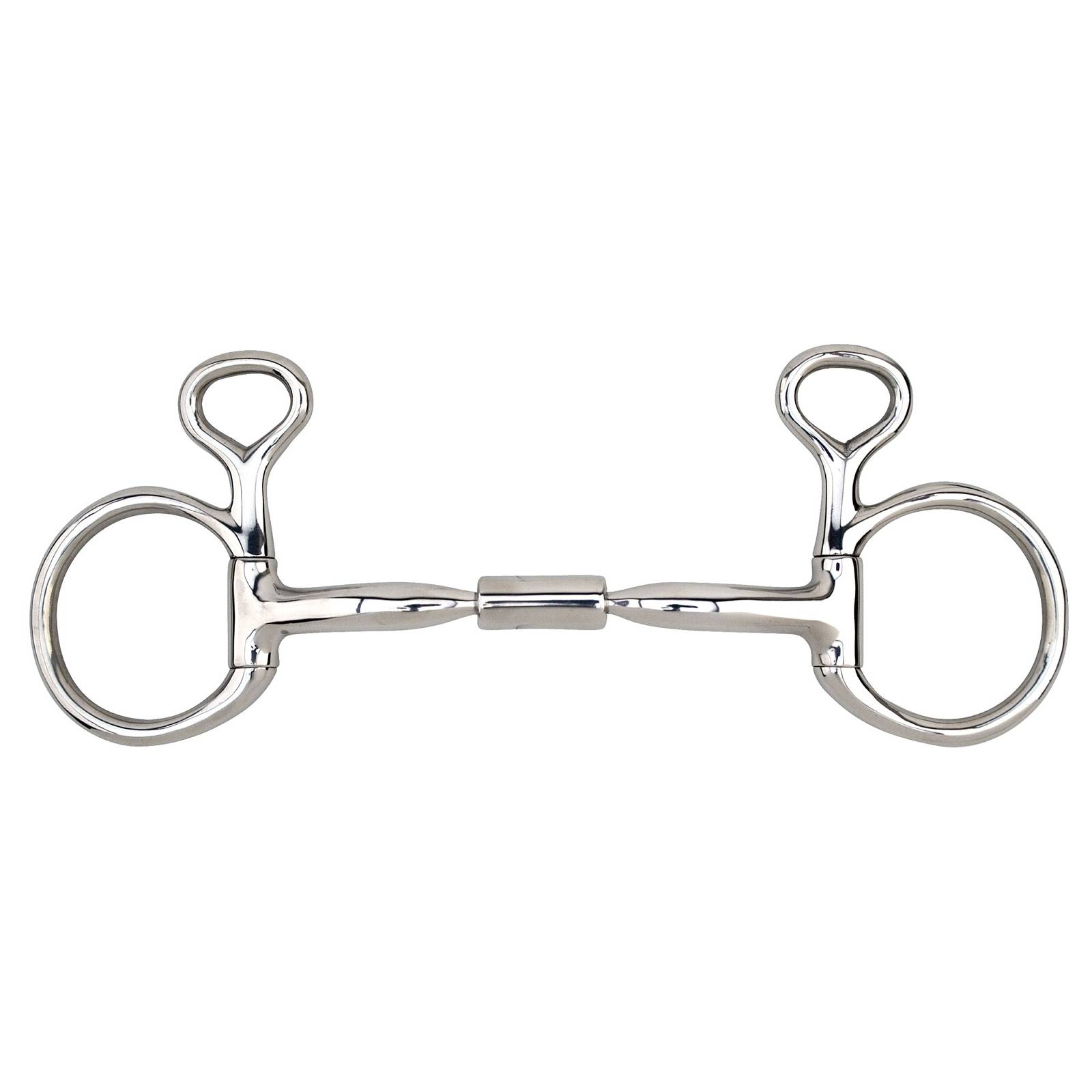 Myler Level 1 Medium Baucher Cheek Comfort Wide Barrel Snaffle Bit