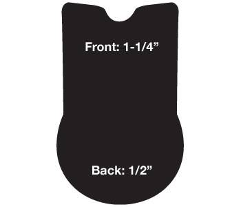 Cashel Jump Cushion Pad Reverse Wedge