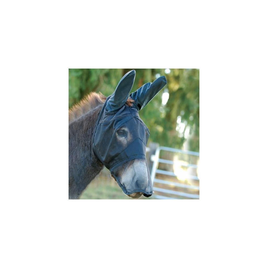 Cashel Quiet Ride Fly Mask - Long Nose With Mule Ears