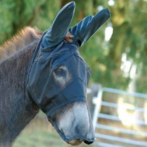 Cashel Quiet Ride Fly Mask - Long Nose With Mule Ears