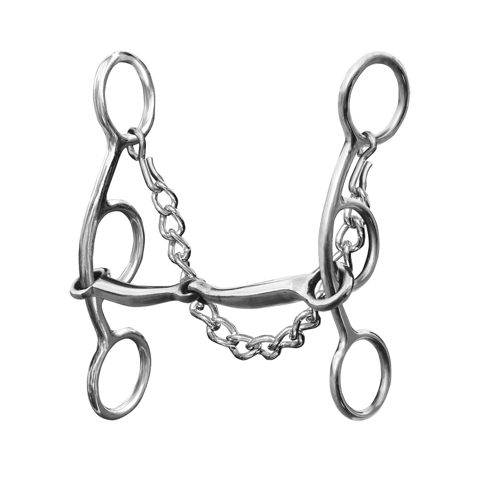 BRB-100 Professionals Choice Barrel Bit 5.5 Snaffle sku BRB-100