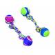 SPOT Rainbow Twister 2-Ball Dumbell