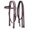 Tough-1 Bridle and Headstall Set w/ Dots and Star Conchos