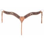 Silver Royal Pistol Annie Shooter Breastcollar with  Inlay