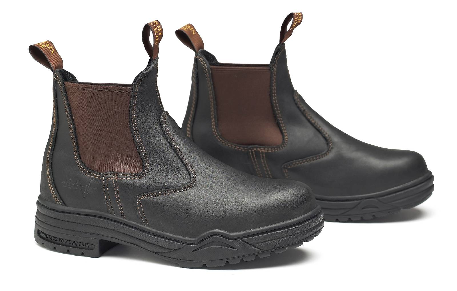 mountain horse steel toe cap jodphur boots