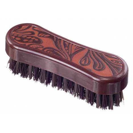 Tough-1 Printed Block Face Brush - Tooled Leather