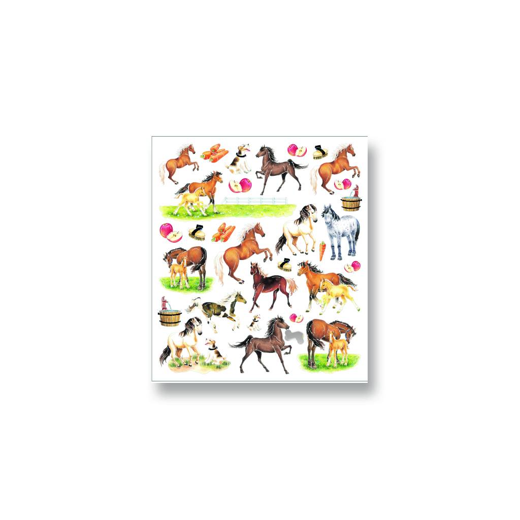 Horses & Apples Stickers