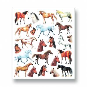 Horses & Horseheads Stickers - Multi