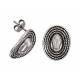 Montana Silversmiths Silver Roped Hat Charm Earrings