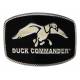 Montana Silversmiths Duck Commander Logo On Black Medium Rectangular Buckle