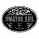 Montana Silversmiths John Deere Tractor Girl In Black Attitude Buckle