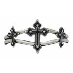 Montana Silversmiths Antiqued Trefoil Cross Cuff Bracelet